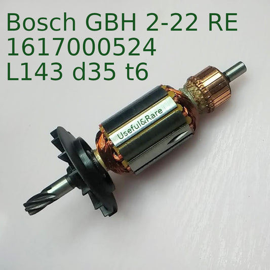 Bosch GBH 2-22 RE (1617000524) L143 d35 t6