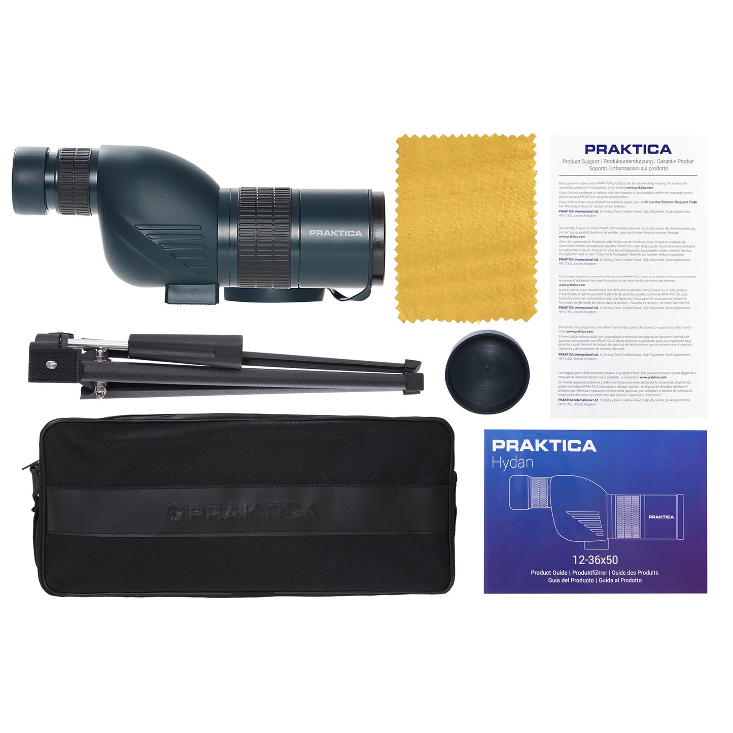 Подзорная труба Praktica Hydan 12-36x50 (PRA254)