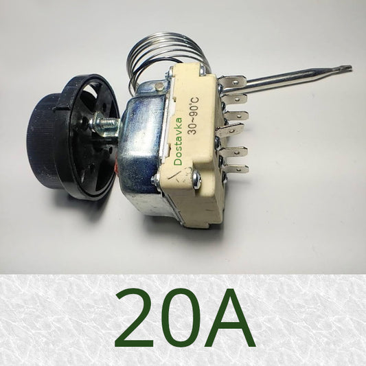 30-90°C 6 клемм керамика 20А