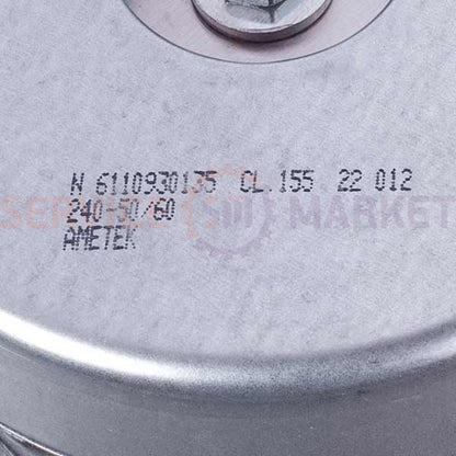 Двигун для миючого пилососу D=144/79mm H=69/169mm 1000W Ametek 061300501(MPM-S)