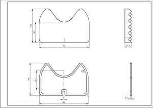 Фільтр поролоновий під колбу для пилососа Samsung SC6500 DJ97-01159A