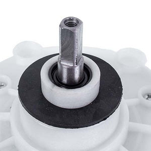 Редуктор для стиральної машини напівавтомат Saturn (&amp;aposромашка&amp;apos&amp;apos, квадратний вал 35mm)