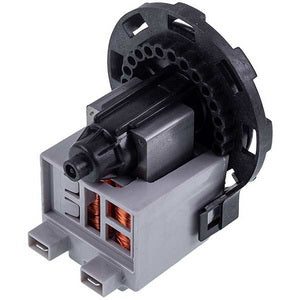 Помпа (насос) для пральної машини YPW1004 Drain Pump 40 Вт P25-1E (контакти роздільні ззаду; на 8 засувок)