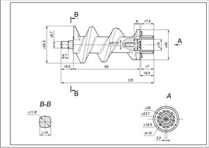 Шнек для м&aposясорубки Zelmer 12000133 NR8 86.3130 (для одностороннього ножа)