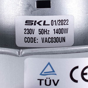 Двигун для пилососа VAC030UN SKL 1400W D=134/84mm H=34/104mm (з виступом)