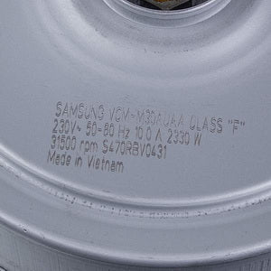 Двигун для пилососа Samsung DJ31-00125C VCM-M30AUAA D=135/98 mm H=35/120 mm 2400 W