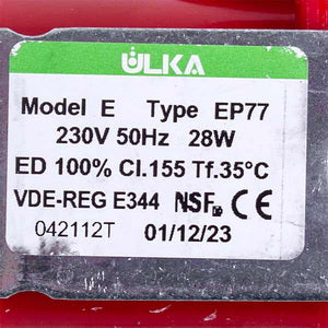 Насос для мийного пилососа 28W ULKA Type EP77 230V Zelmer \ Bosch  616.0045 00756414