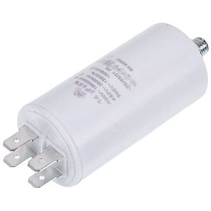 Пусковий конденсатор для пральної машини 14uF 450V 71x40mm (4 клеми)