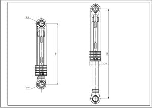 Амортизатор для пральних машин Samsung 60N DC66-00343C