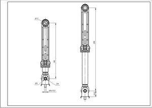 Амортизатор бака для пральної машини Indesit 120N C00303587 (C00196002)