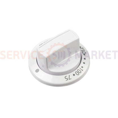 Ручка регулировки температуры духовки для плиты Beko белый