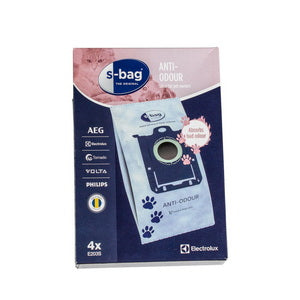 Набір мішків (4 шт) E203S S-BAG Anti-Odour для пилососа Electrolux 900168459