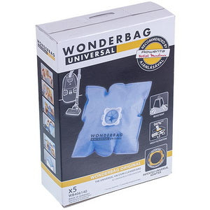 Набір мішків (5шт) Wonderbag Classic + адаптер для пилососа Rowenta WB406140