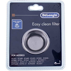Фільтр-сито на одну порцію для кавоварки DeLonghi 5513280991 D=52-45mm (ступінчастий) D кромки=61mm H=22mm