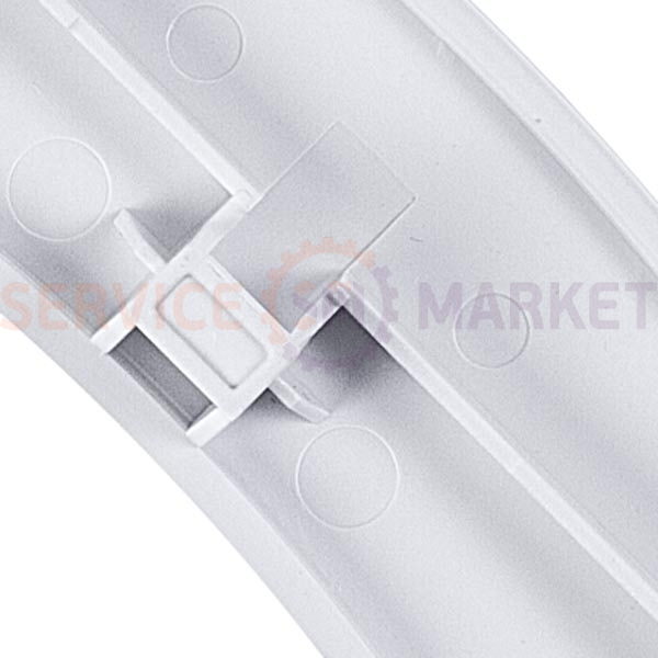 Ручка дверей (люка) для пральної машини Beko білий