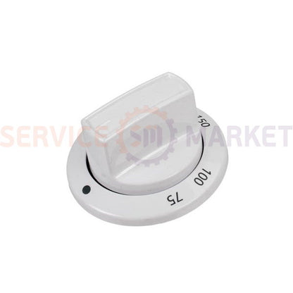 Ручка регулировки температуры духовки для плиты Beko белый