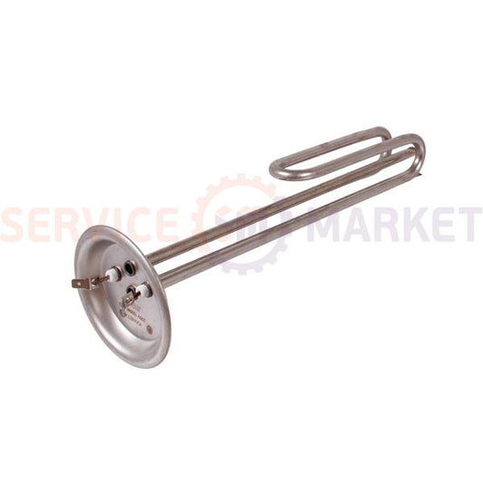 Тэн для бойлера 1500W L=285mm (нерж.), фланец 92mm, 2 трубки под датчик SKL Thermex