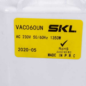 Двигун для мийного пилососа VAC060UN SKL 1350W D=134/90mm H=31/130mm