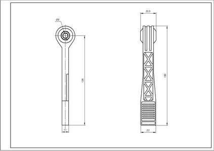 Поршень для амортизатора пральної машини Bosch 00673541 (2 шт.) L=150mm D отвору=8mm