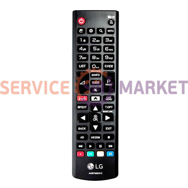 Пульт для телевизора AKB75095312 LG (оригинал)