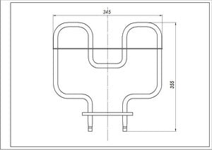 Тен нижній для духовки Candy 41024103