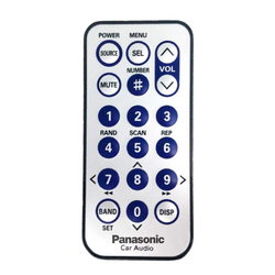 Пульт для автомагнитолы YEFX9992663 Panasonic (оригинал)