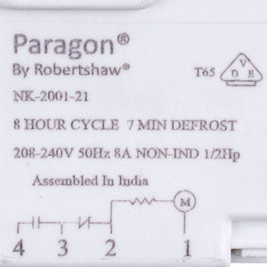 Таймер відтайки NK-2001-21 Paragon для холодильників Indesit, Stinol