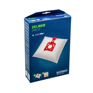 Мішки для пилососів Zelmer\Bosch ZMB03K WORWO (комплект з мішків 4 шт + мікрофільтр)