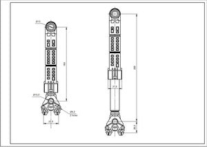 Амортизатор бака для стиральної машини Whirlpool 120N 481252918043