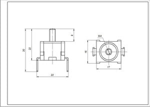 Термостат 3427532068 271P 16A 250V 300°C для духовки Electrolux 3427532068