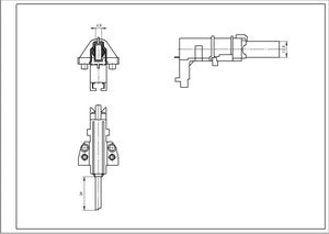 Щітки двигуна CESET (2 шт.) 481236248004 для стиральної машини Whirlpool