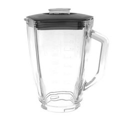 Чаша блендера 11015515 1500ml (скло) з кришкою для кухонного комбайна Bosch