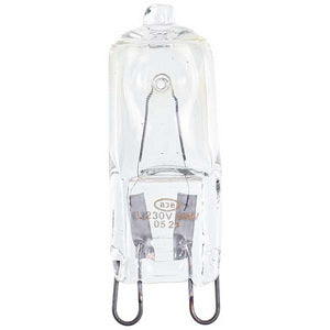 Лампочка для духовки Whirlpool 481010391431 40W 230V G9 (галогенна)