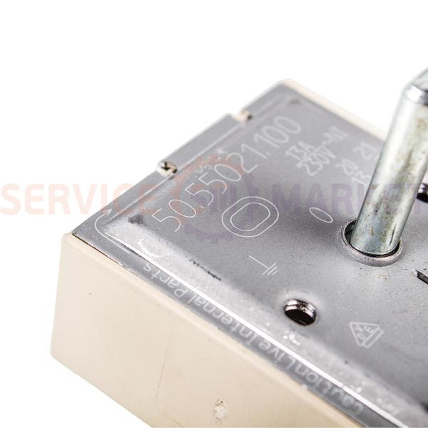 Переключатель мощн. конфорок (2-х зон.) для электроплиты EGO 50.55021.100 Indesit