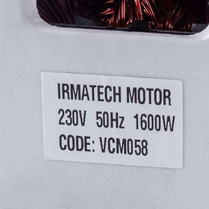 Двигун для пилососа VCM058 (з виступом) IRMATECH MOTOR D=120/90 mm H=31/117 mm 1600 W