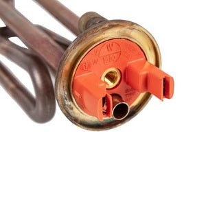 Тен фланцевий 1800W (мідний) для бойлера Ariston 65122273 (під анод M5)