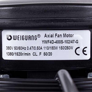 Осьовий вентилятор Weiguang YWF4D-400S-102/47-G (трифазний) 380V 1380/1520rpm 3400 м3/год