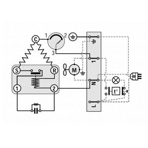 Компресор для холодильника EMBRACO ASPERA NT2192GK R404a 1089W (з пусковим реле CSCR)