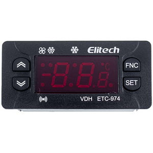 Контролер Elitech ETС-974 (мікропроцесор 2 датчика) 220V 8A 