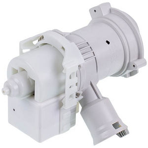 Помпа (насос) для пральної машини Bosch 00146083 Hanning (в зборі) 30 Вт DP020-062 (контакти спарені спереду)