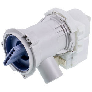 Помпа (насос) для пральної машини Bosch 00146083 Hanning (в зборі) 30 Вт DP020-062 (контакти спарені спереду)