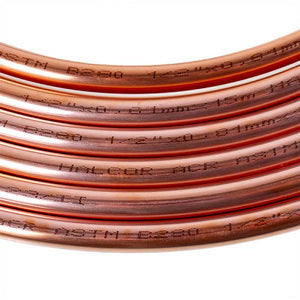 Труба мідна 1/2&apos&apos 12x0.81mm бухта 15m Halcor (продаж кратно 5м)
