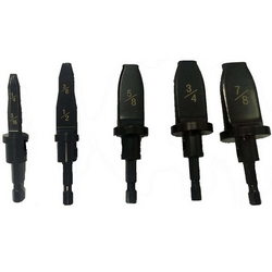 Набір свердел для вальцювання труб (5 шт.) 5/16” 1/2" 5/8” 3/4" 7/8”