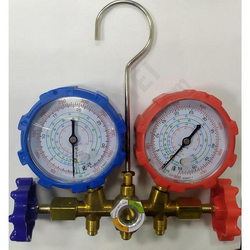 Манометрический колектор 2-вентильний XM-R560G R-22 (R-12 R-502) + шланги 3шт