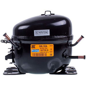 Компресор для холодильника Zanussi ZEL GML160А R134a 160 W (з пусковим реле ZNB68-120P15C)