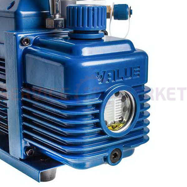 Вакуумний насос з манометром VI-120-SV (1 ступ./57 л/хв.) Value