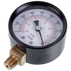 Манометр (вакуумметр) VALUE  310500104 (D корпусу= 50mm, підключення знизу)