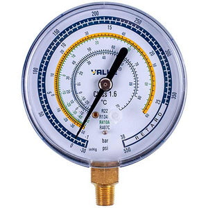 Манометр низького тиску BL VALUE  (D корпуса= 80mm, R22 R134 R410 R407)