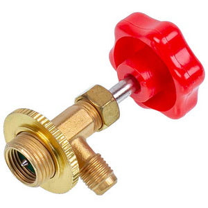 Кран універсальний для заправки літрових балонів К-539/339 для R134 (з різьбою М14*1,25)