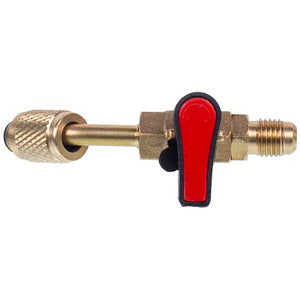 Кран кутовий 45° для заправки фреону (1/4”) RTM BV -451